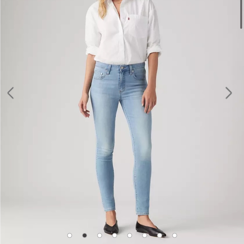 Levi’s 721 Skinny Jean Light Wash